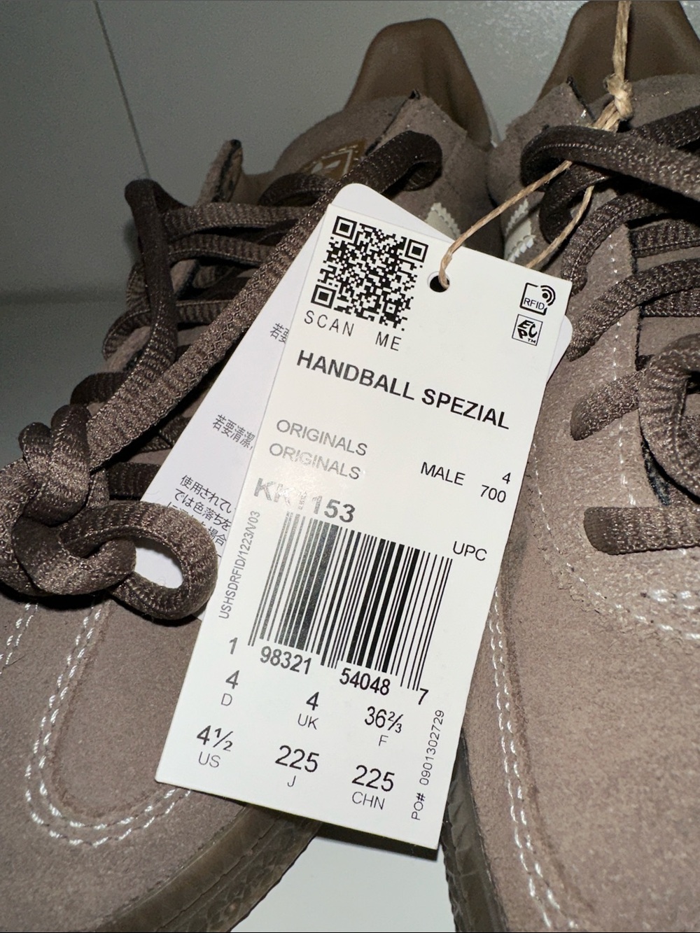 adidas Originals brown Handball Spezial sneakers - Picture 8 of 10